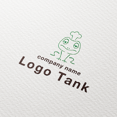 カエルのコックのロゴ