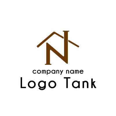 家と煙突を模した「N」のロゴ
