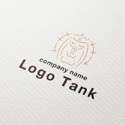 祈りを捧げる王女のロゴ