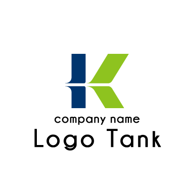 分断されたの「K」のロゴ
