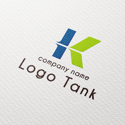 分断されたの「K」のロゴ