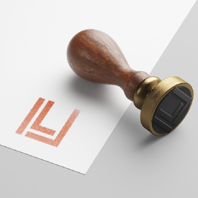 ゴム印・スタンプ作成 | IとYのロゴ