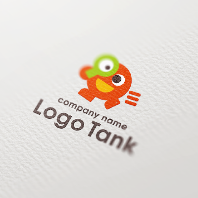 可愛いキャラクターロゴ