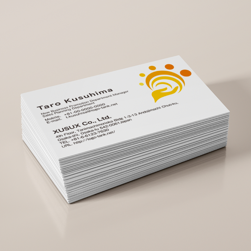 手のひらに太陽 手/掌/太陽/自然/治癒/力/パワー/エネルギー/温かさ/オレンジ/黄色/ポジティブ/ネイチャー/ /,ロゴタンク,ロゴ,ロゴマーク,作成,制作