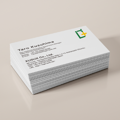 名刺・ショップカード 作成 | 人と医療のロゴ