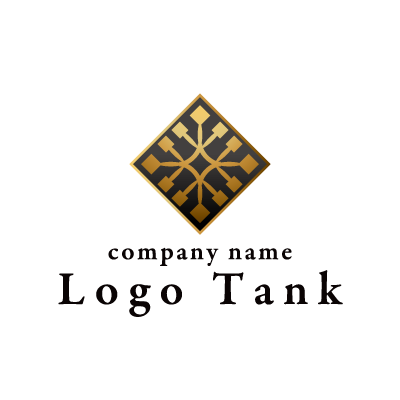 高級なエンブレムのロゴ