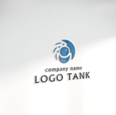 立体・カルプ看板作成 | レンズを構える手元をイメージしたロゴ