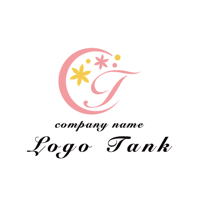 Tと花のロゴ