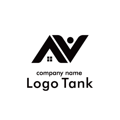 AとVを組み合わせたロゴ