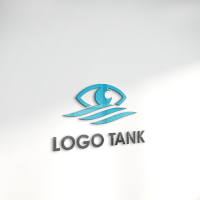 立体・カルプ看板 作成 | 目と波のロゴ