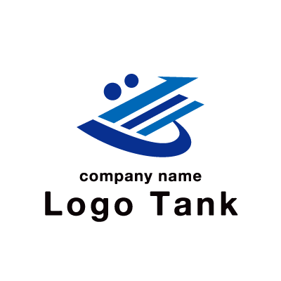 成長や向上のロゴ