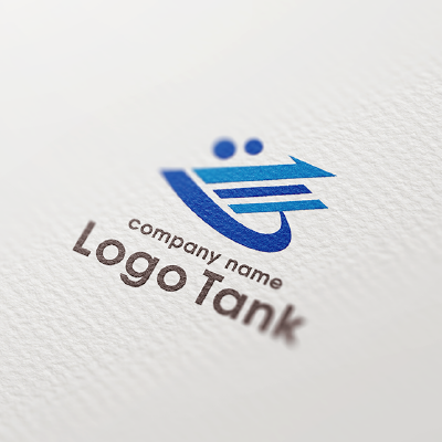 成長や向上のロゴ