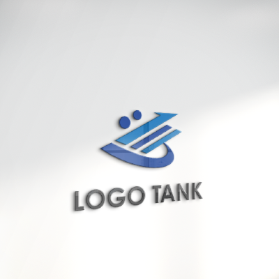 立体・カルプ看板 作成 | 成長や向上のロゴ