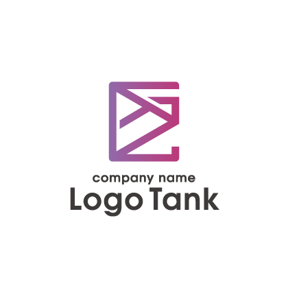 スタイリッシュにデザインされた「E」のロゴ