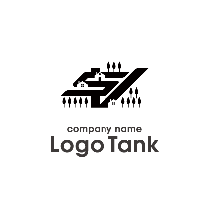 緑地と整った構造が特徴のモダンな都市デザイン