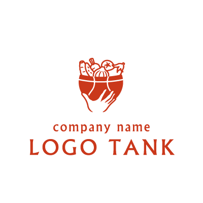 バスケットボールと野菜