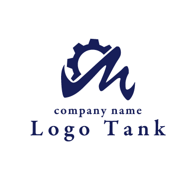 力強い和風モダンのM