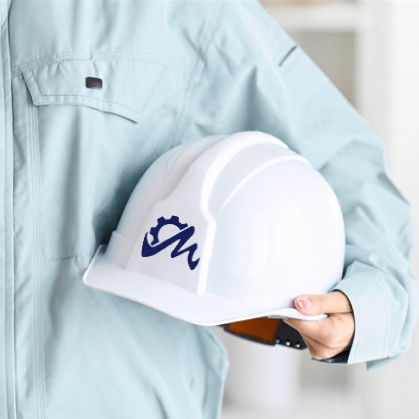 力強い和風モダンのM 重機/和風/モダン/M/シンプル/強い/重厚感/金具/車輪/建築/クール/ /,ロゴタンク,ロゴ,ロゴマーク,作成,制作