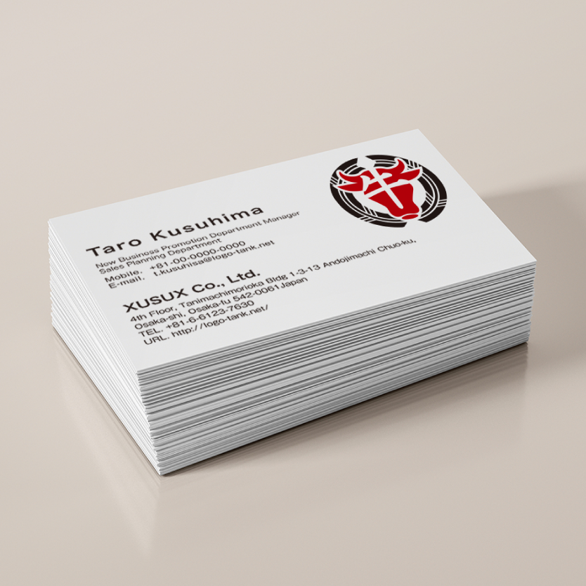 牛のロゴ 牛/焼肉/肉/家紋/矢羽/狩猟/黒/クール/シンプル/店/飲食/ショップ/ /,ロゴタンク,ロゴ,ロゴマーク,作成,制作