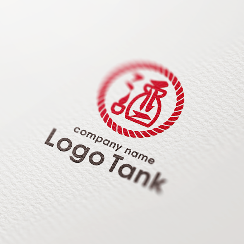 藁縄と酒の文字