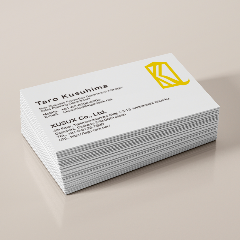 Kのロゴ K/住宅/家/黄色/シンプル/クール/モダン/ /,ロゴタンク,ロゴ,ロゴマーク,作成,制作