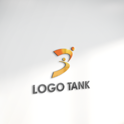 立体・カルプ看板 作成 | 繋がりと3のロゴ