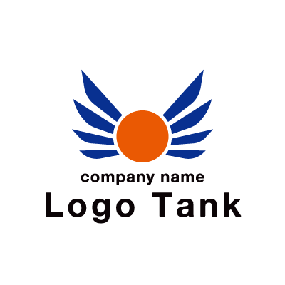 太陽と翼のロゴ