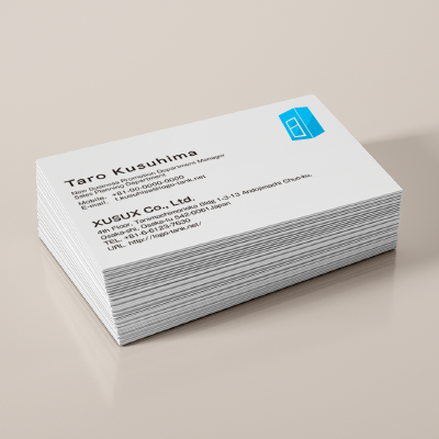 名刺・ショップカード 作成 | ゲーミングPCのロゴ