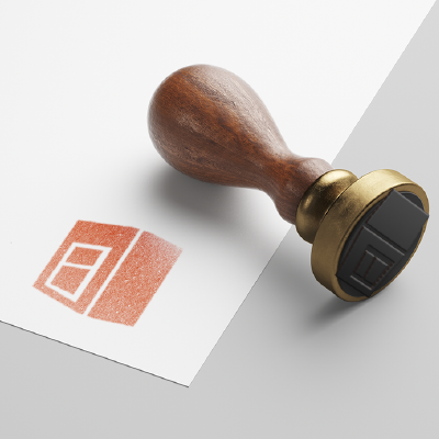 ゴム印・スタンプ作成 | ゲーミングPCのロゴ