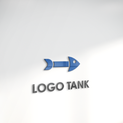 立体・カルプ看板 作成 | 魚の骨のロゴ