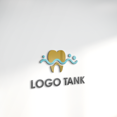 立体・カルプ看板 作成 | 歯と波のロゴ