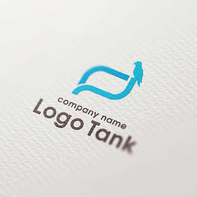 消化器と鳥のロゴ