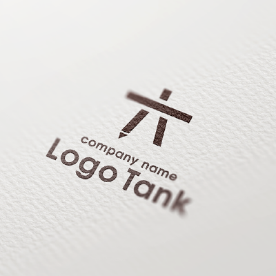 六と鉛筆のロゴ