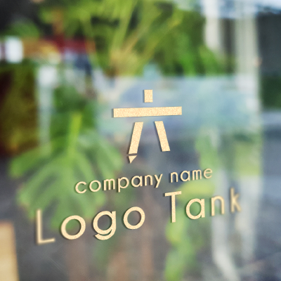 カッティングシート 作成 | 六と鉛筆のロゴ