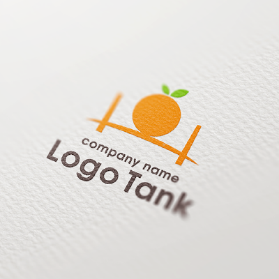 オレンジと橋のロゴ