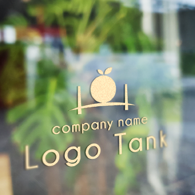 カッティングシート 作成 | オレンジと橋のロゴ