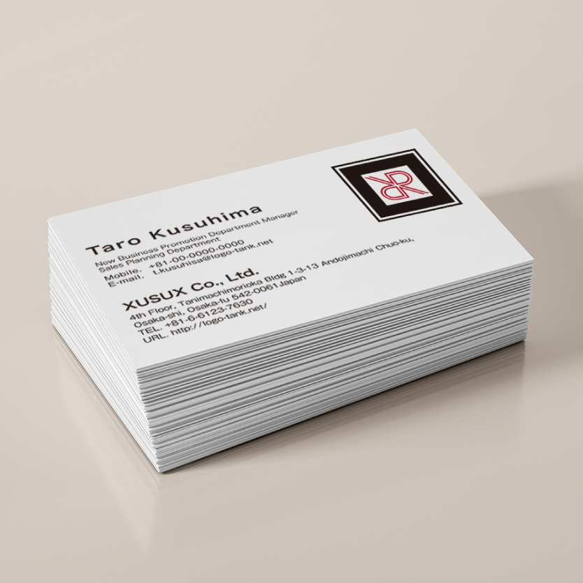 逆さまにしてもRのロゴ R/家紋風/四角/縁/和風/モダン/シンプル/黒/赤/水引/ /,ロゴタンク,ロゴ,ロゴマーク,作成,制作