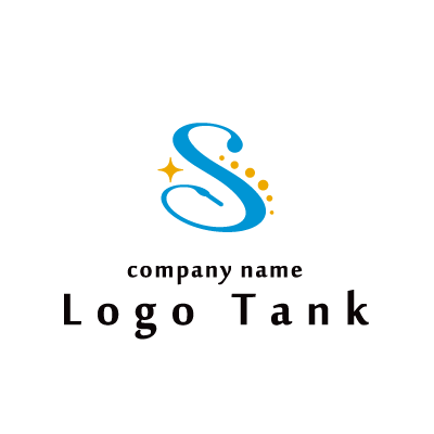 アルファベットのSと内視鏡をモチーフにしたロゴ