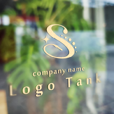 カッティングシート作成 | アルファベットのSと内視鏡をモチーフにしたロゴ