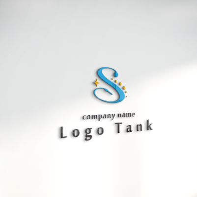 立体・カルプ看板作成 | アルファベットのSと内視鏡をモチーフにしたロゴ