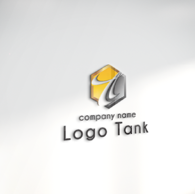 立体・カルプ看板作成 | 六角形とアルファベットのTをモチーフにしたロゴ