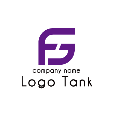 F+Gモチーフのシンプルなロゴ
