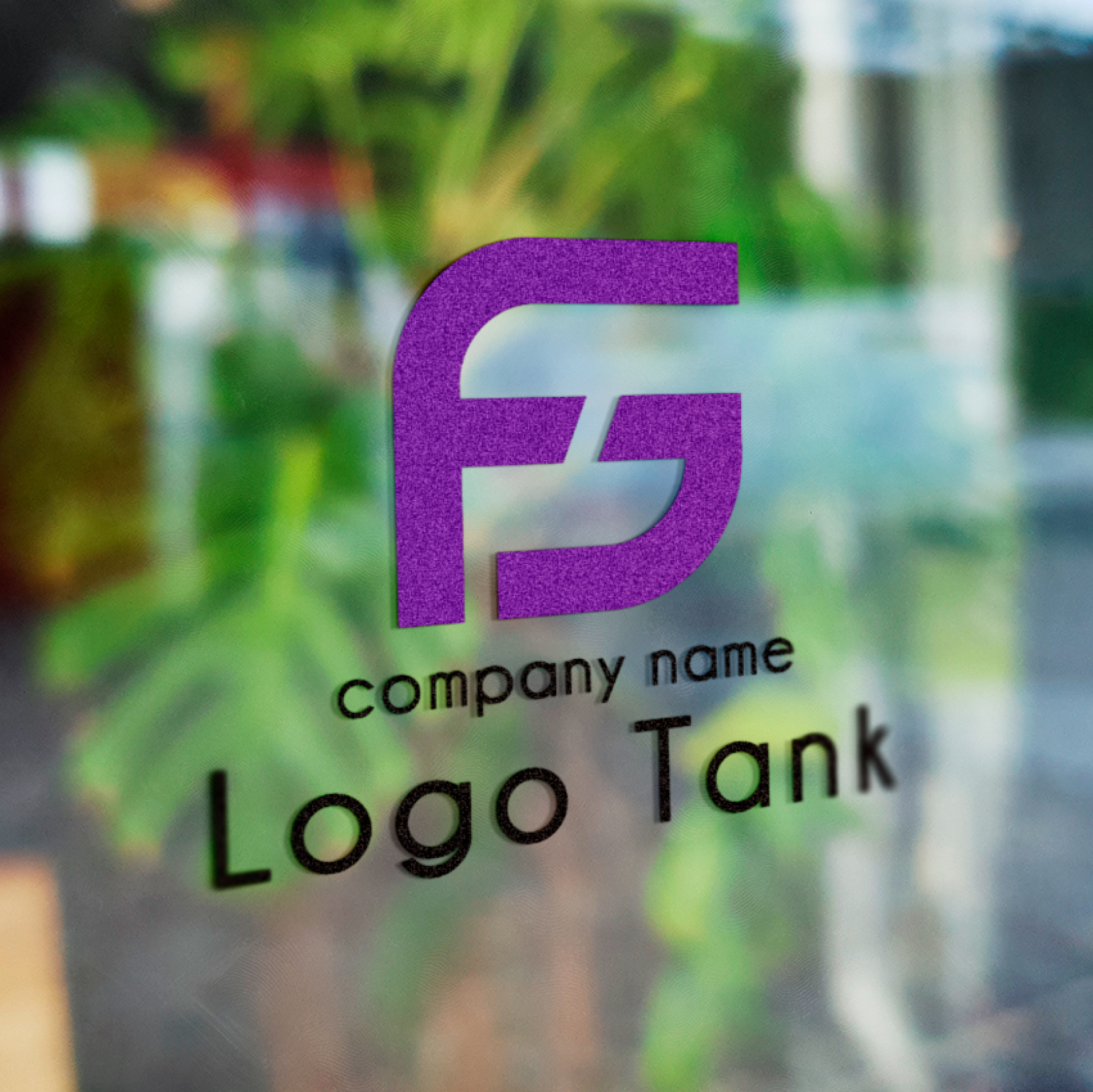 カッティングシート 作成 | F+Gモチーフのシンプルなロゴ