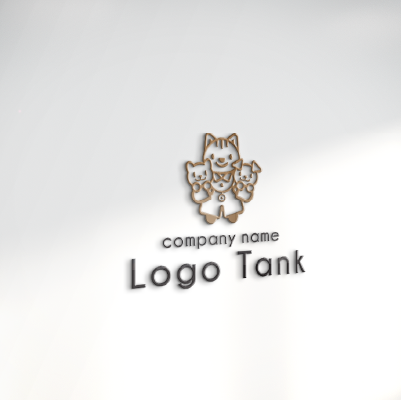 立体・カルプ看板作成 | 猫のお医者さんとペットをイメージしたロゴ