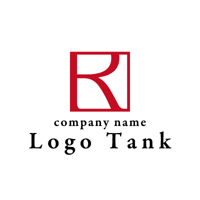 「R」を四角くトリミングしたロゴ