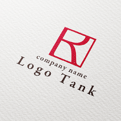 「R」を四角くトリミングしたロゴ