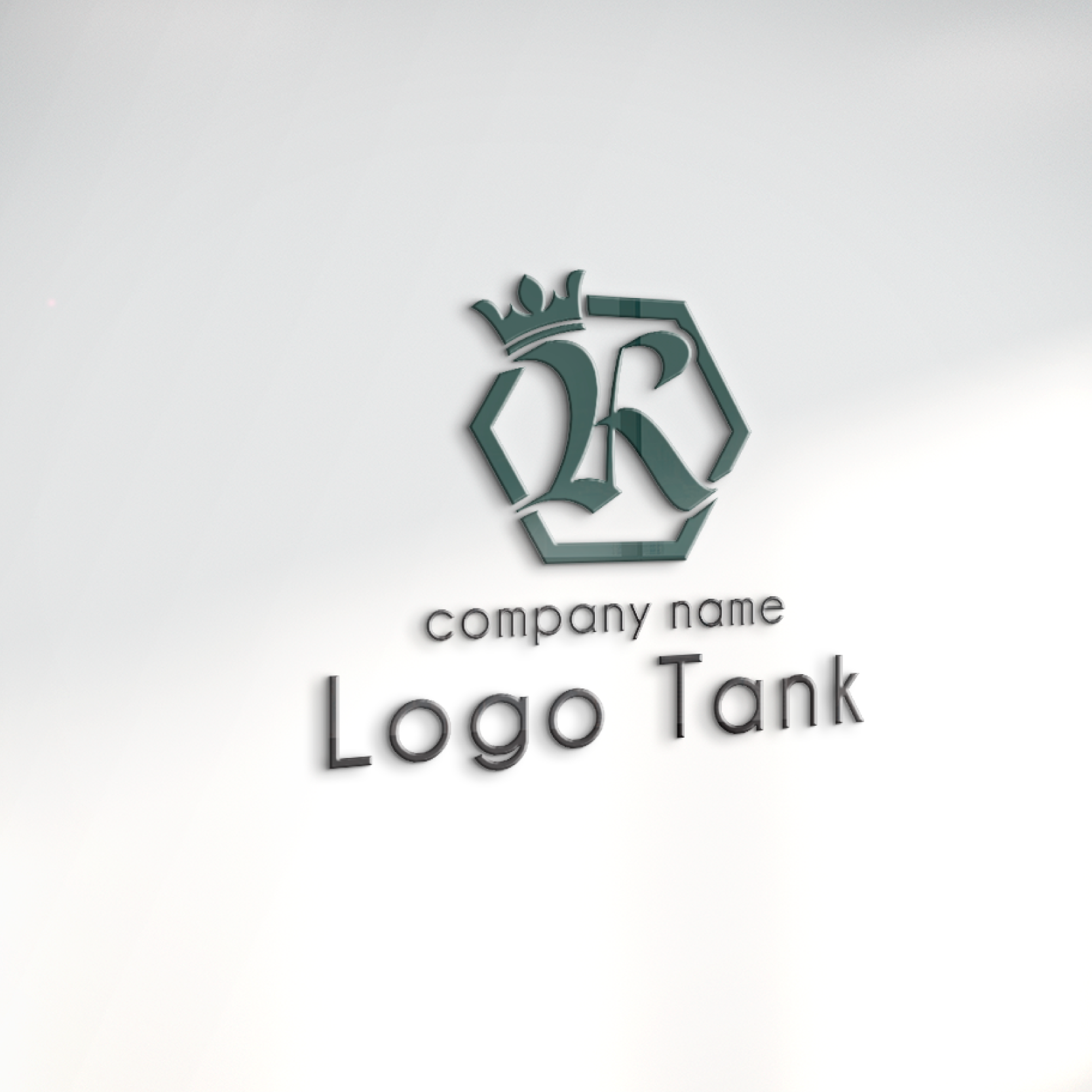 立体・カルプ看板 | K+王冠のロゴ