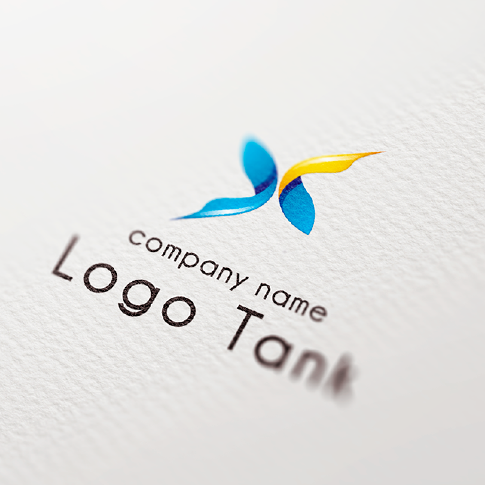 成長、未来、飛躍、エネルギーをイメージしたロゴ