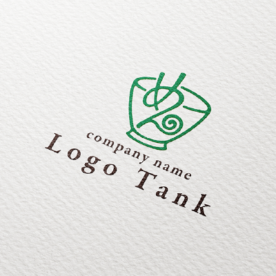 どんぶりに「めん」のロゴ