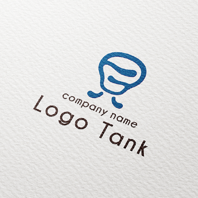 漢字の「貝」の文字のロゴ